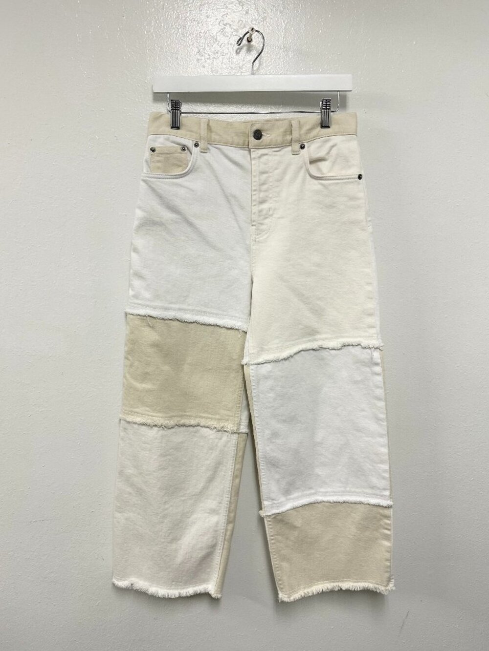 Rails NWOT Jeans Women's The Getty Cropped High-Rise Wide-Leg Denim Size 28